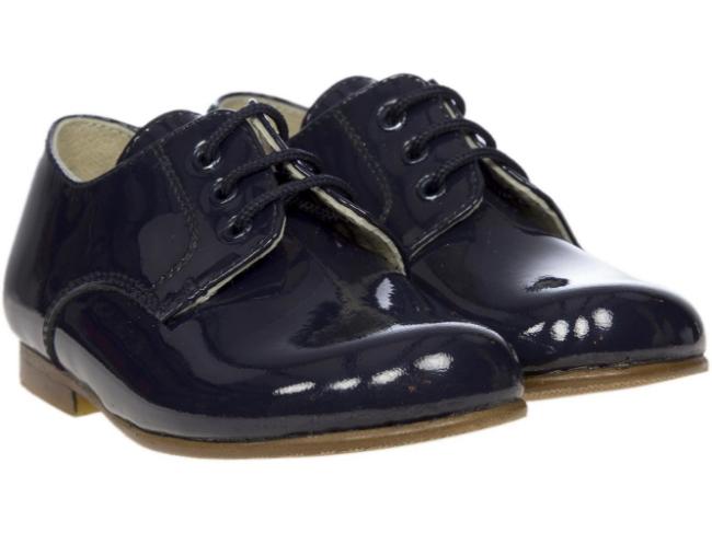 Picture of Panache Kids Toddler Lace Up - Navy Blue Patent