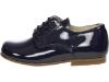 Picture of Panache Kids Toddler Lace Up Navy Blue Patent