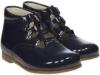 Picture of Panache High Back Open Front Lace Boot - Navy Blue