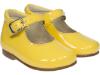 Picture of Panache Baby Girls High Back Shoe - Dark Yellow