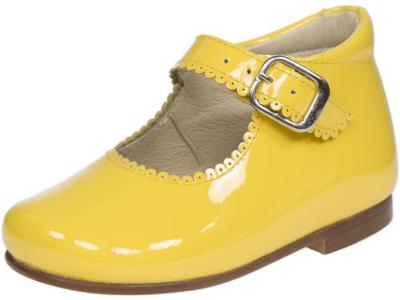 Picture of Panache Baby Girls High Back Shoe - Dark Yellow