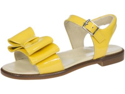 Picture of Panache Gia Double Bow Sandal - Dark Yellow