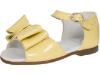 Picture of Panache Bunty Big Bow Girls Sandal - Canary Yellow Patent