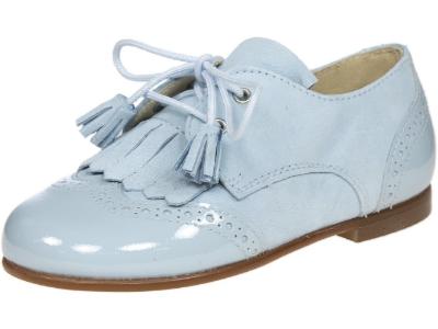 Picture of Panache Boys Fringe And Tassel Shoe - Pale Blue