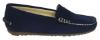 Picture of Panache Boys Suede Moccasin Navy Blue