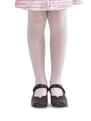 Picture of Country Kids Scattered Diamond Tights White