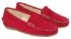 Picture of Panache Boys Suede Moccasin Red