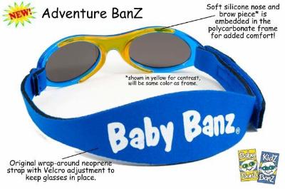 Picture of Baby Banz Adventurer Sunglasses Lime Green