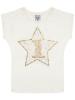 Picture of Angel's Face Birthday Star '1' T-shirt Cream