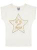 Picture of Angel's Face Birthday Star '2' T-shirt Cream