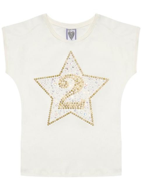 Picture of Angel's Face Birthday Star '2' T-shirt Cream