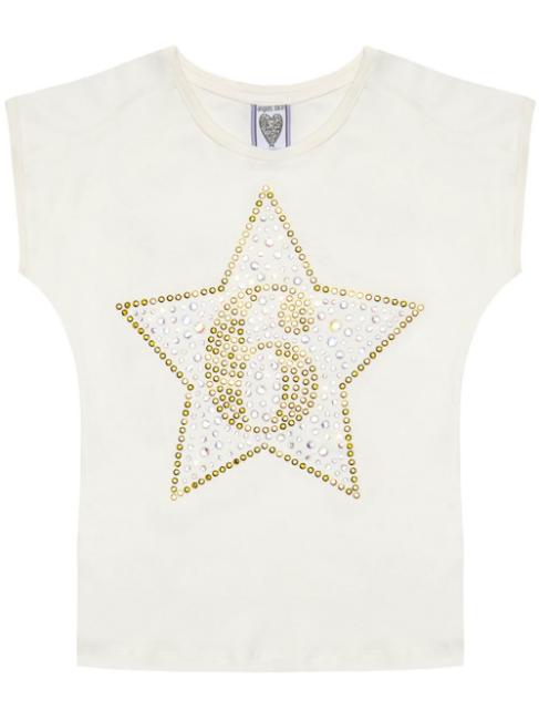 Picture of Angel's Face Birthday Star '6' T-shirt Cream