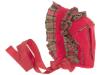 Picture of Loan Bor Red Green Dress Bonnet Panties Set