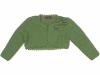 Picture of Loan Bor Girls Knitted Bolero Cardigan Green