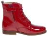 Picture of Panache Bonnie Lace Up Boot With Zip - Dark Red