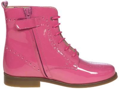 Picture of Panache Bonnie Lace Up Boot With Zip Fuchsia Pink