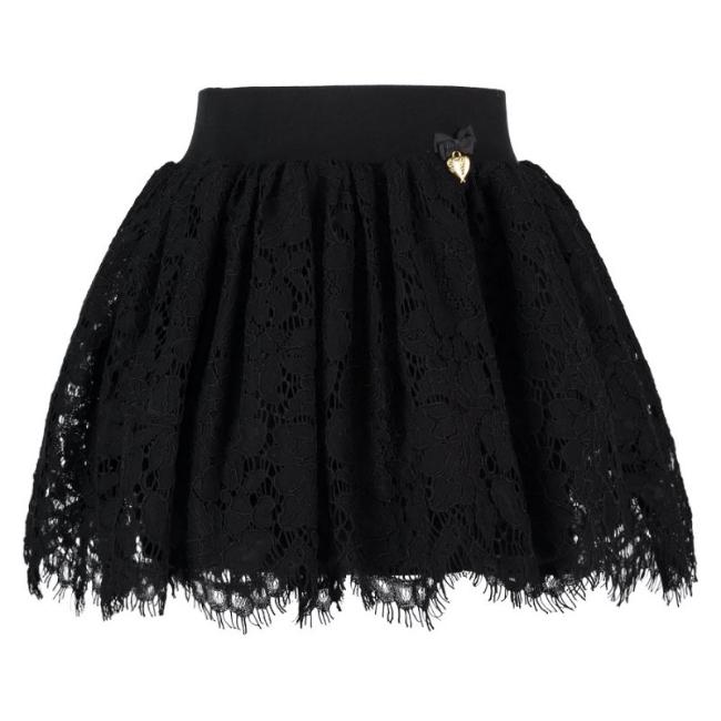 Picture of Angel's Face Romantic Lace Skirt Black
