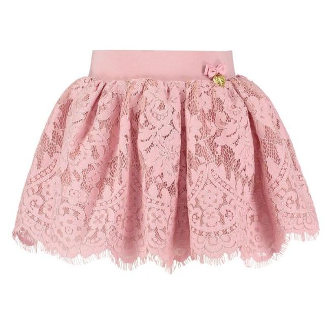 Picture of Angel's Face Romantic Lace Skirt Vintage Rose