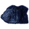 Picture of Angel's Face Navy Blue Marabou Feather Jacket