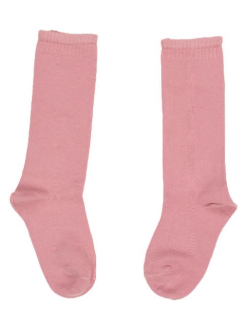 Picture of Carlomagno Socks Plain Knee High Sock Rosa Palo