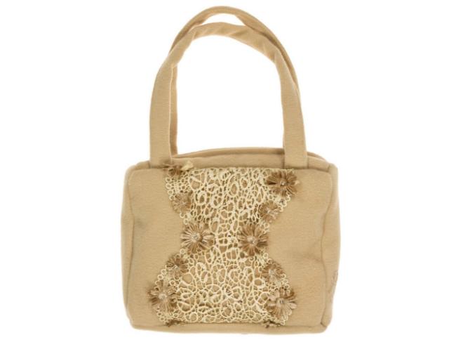 Picture of Piccola Speranza Lace Applique Bag Camel