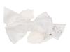 Picture of Piccola Speranza Large Grosgrain & Lace  Hair Bow Cream