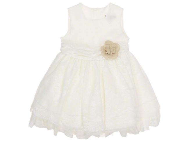 Picture of  Loan Bor Girls Lace & Tulle Dress Ivory