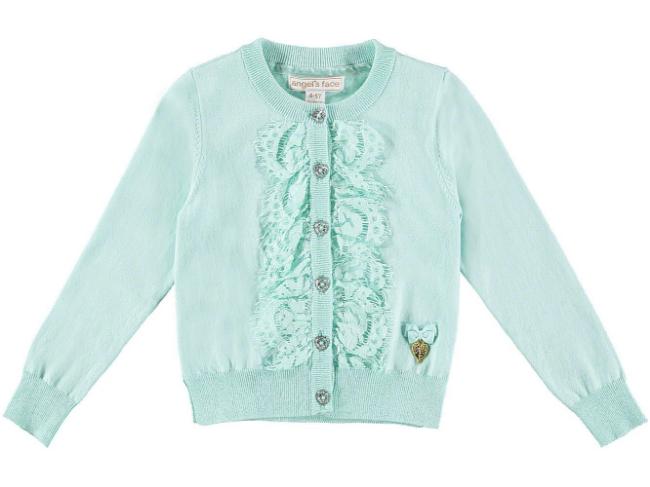 Picture of Angel's Face Romantic Lace Cardigan Mint Sherbet