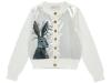 Picture of Angel's Face Woodlands Hare Cardigan Snowdrop