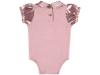 Picture of Angel's Face Puff Sleeve Babygrow Vintage Rose
