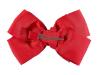Picture of Angel's Face Large Grosgrain Bow Red