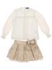 Picture of Piccola Speranza Organza Blouse Brocade Skirt Set