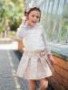 Picture of Piccola Speranza Organza Blouse Brocade Skirt Set