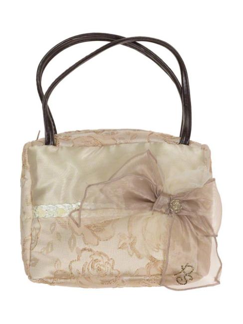 Picture of Piccola Speranza Girls Gold Brocade Handbag