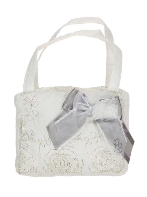 Picture of Piccola Speranza Girls Silver Rose Handbag