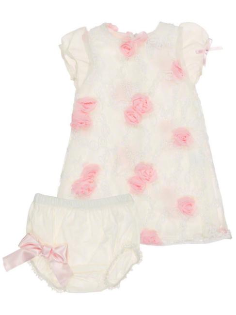 Picture of Piccola Speranza Toddler Girls Rose Dress Panties Set