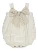 Picture of Loan Bor Toddler Ruffle Pin Dot Romper Camel