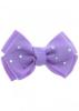 Picture of Angel's Face Large Grosgrain Diamante Bow Sweet Violet