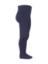 Picture of Condor Socks Plain Knit Tights With Small Pom Poms - Navy
