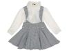 Picture of Loan Bor Girls Dogtooth Skirt & Blouse Set