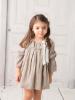 Picture of Loan Bor Girls Loose Fitting Bear Print Dress