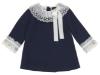 Picture of Loan Bor Toddler Girls A Line Dress Navy
