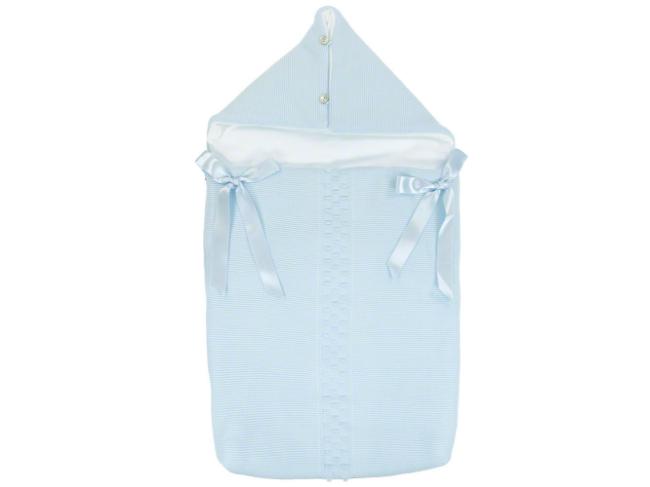 Picture of Mac Ilusion Hooded Pram Sack Blue