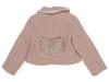Picture of Loan Bor Girls Ruffle Collar Jacket Dusky Pink