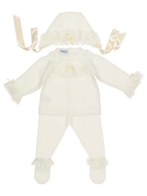 Picture of Carmen Taberner Baby Bo 3 Piece Set Ivory