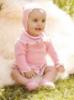 Picture of Carmen Taberner Baby Mary Jam Pant Set Pink Ivory