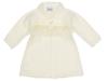 Picture of Carmen Taberner Baby Knitted Coat Bonnet Set Ivory