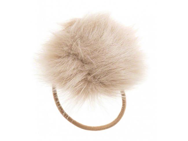 Picture of Angel's Face Pom Pom Hairband Beige