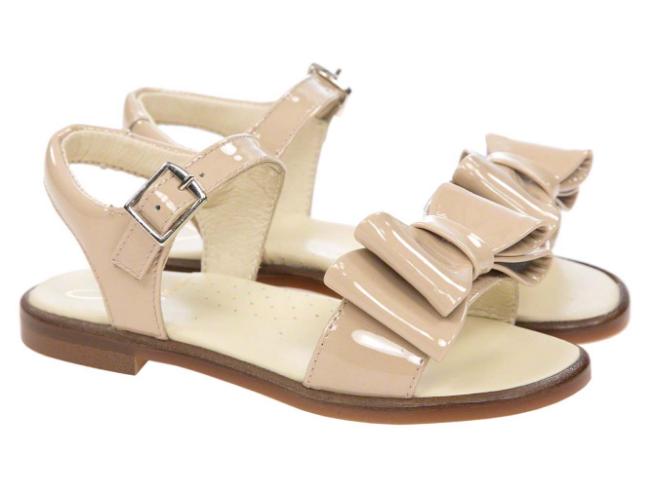 Picture of Panache Gia Double Bow Sandal Arena - Beige