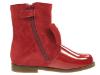 Picture of Panache Ruby Bow Boot Red Suede & Patent